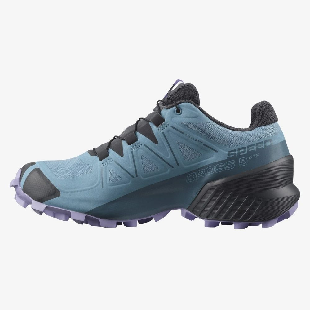 Obuv SALOMON Speedcross 5 GTX W Delphinium Blue - Športová obuv - 3