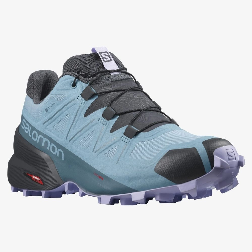 Obuv SALOMON Speedcross 5 GTX W Delphinium Blue - Športová obuv - 2