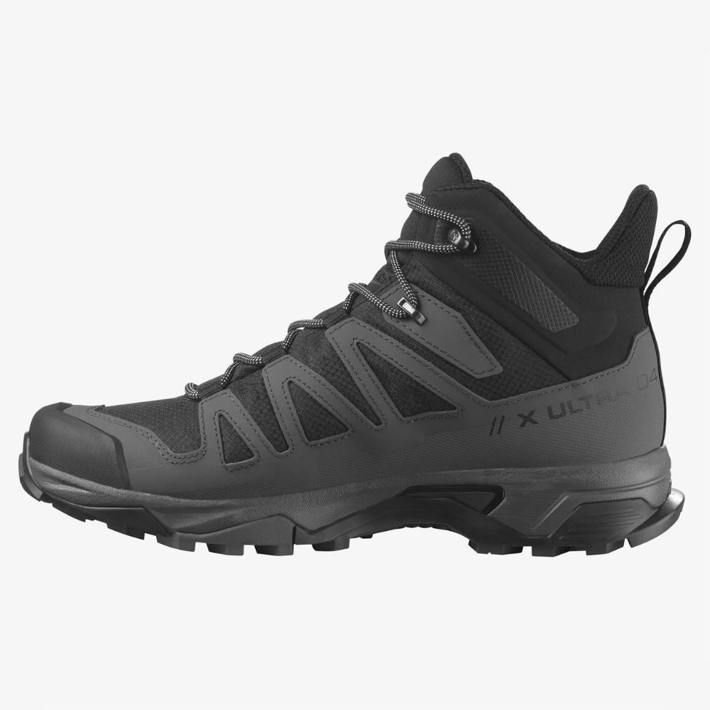 Turistické topánky SALOMON X Ultra 4 MID GTX Black/Grey - Turistická obuv - 3