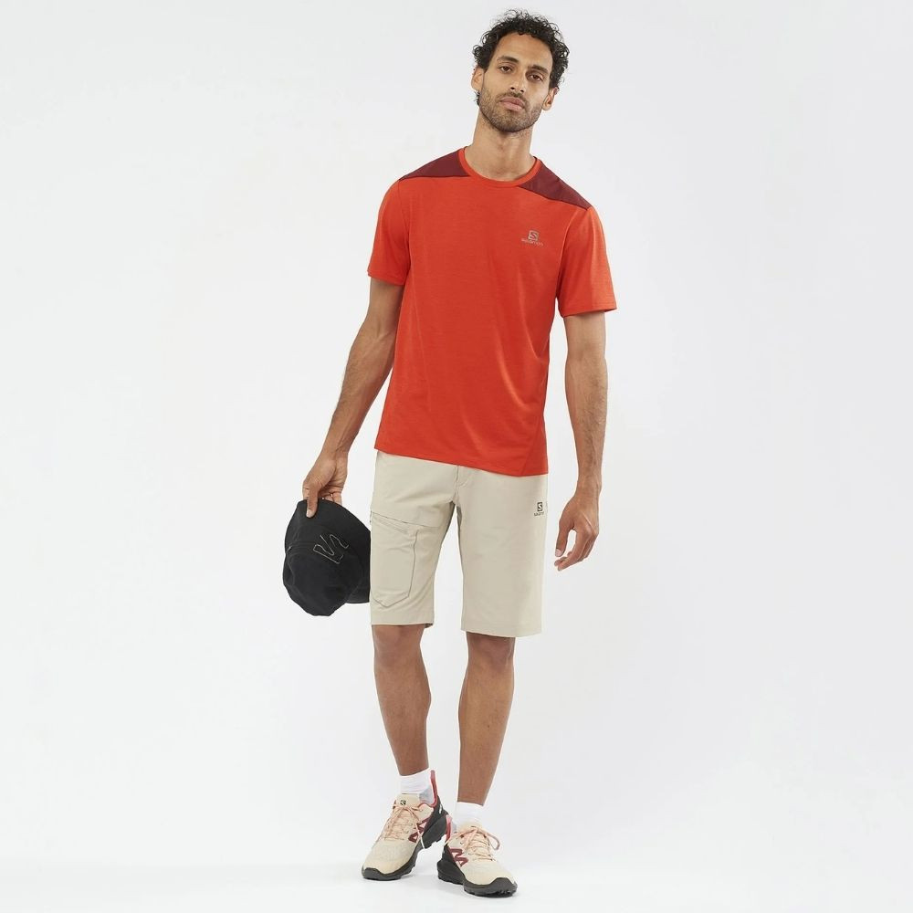 Obuv SALOMON OUTpulse GTX Bleached Sand - Turistická obuv - 9