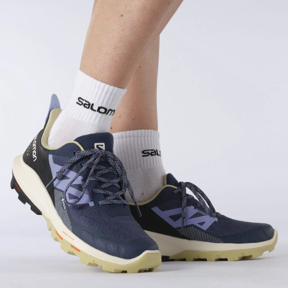 Obuv SALOMON OUTpulse GTX W Mood Indigo - Turistická obuv - 3