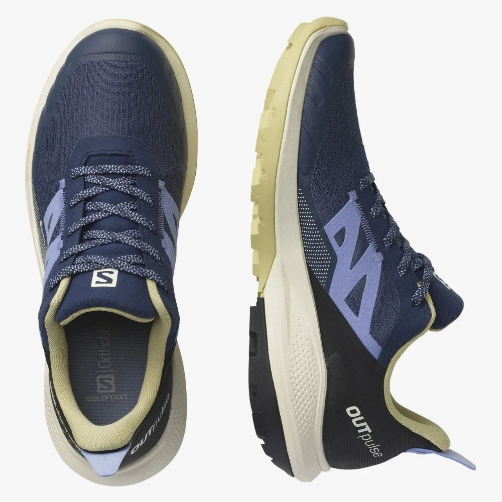 Obuv SALOMON OUTpulse GTX W Mood Indigo - Turistická obuv - 8