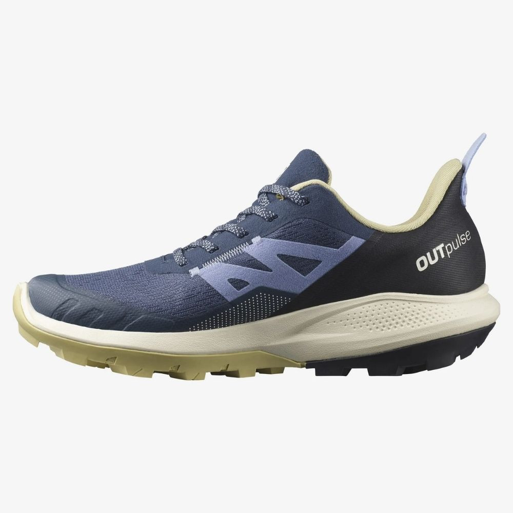 Obuv SALOMON OUTpulse GTX W Mood Indigo - Turistická obuv - 5