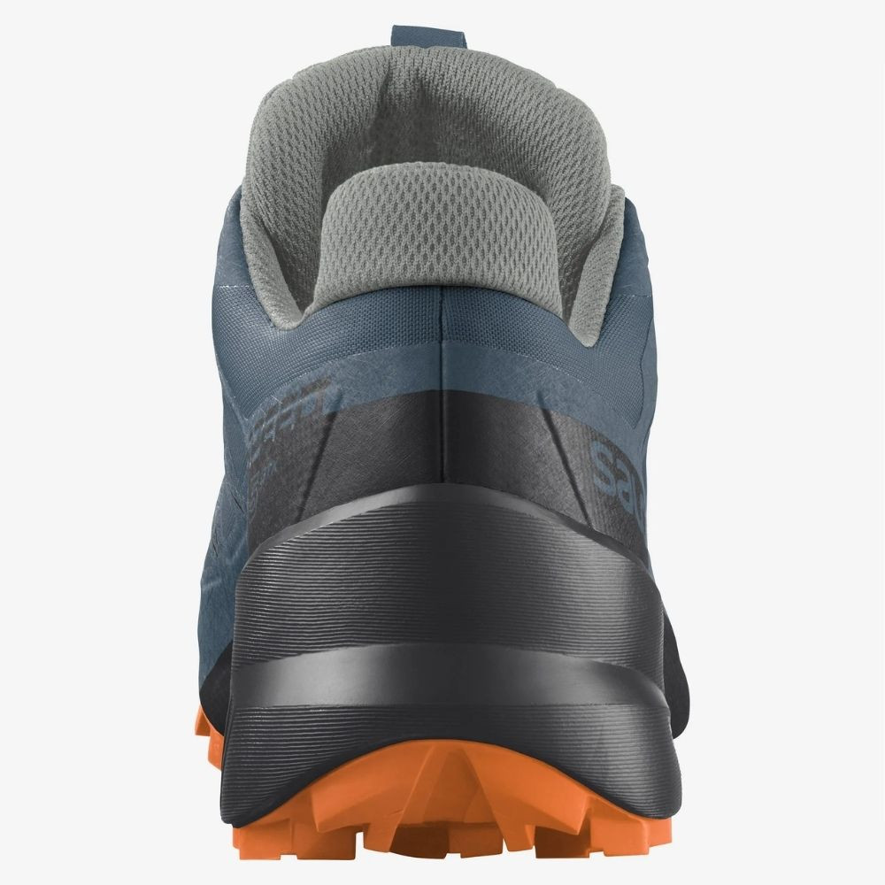 Obuv SALOMON Speedcross 5 GTX Blue/Orange - Športová obuv - 4