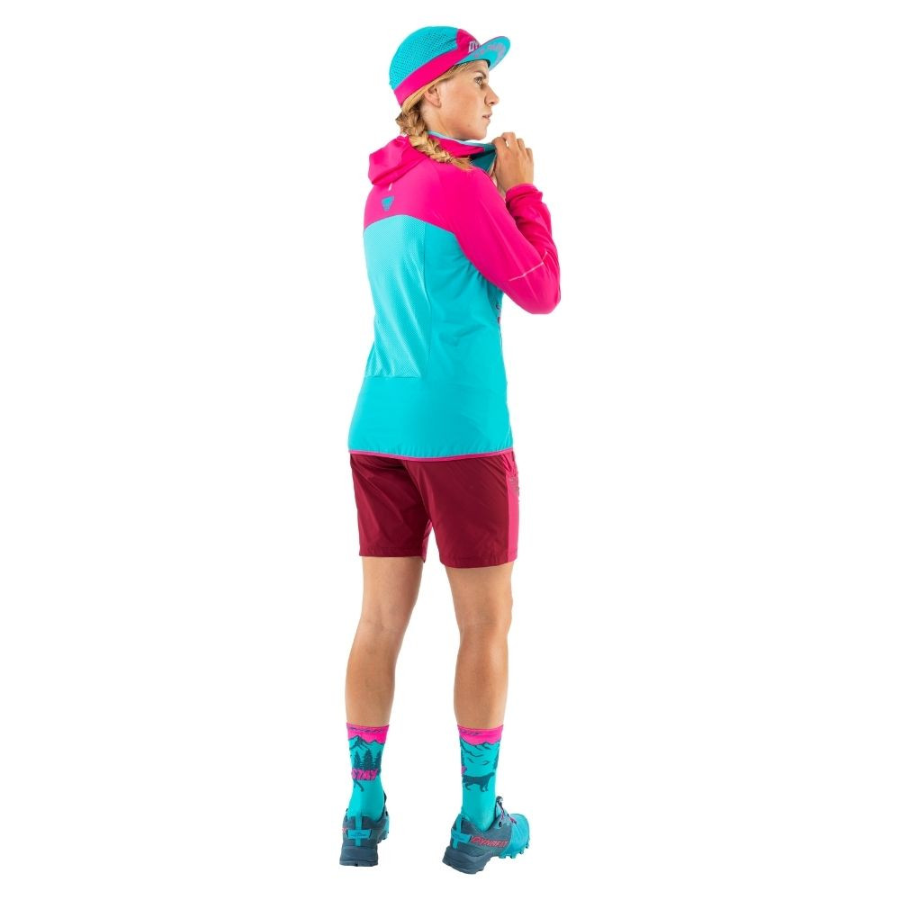 Kraťasy DYNAFIT Transalper 2 Light DST W Flamingo - Dámske oblečenie - 3
