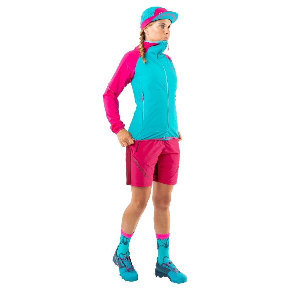 Kraťasy DYNAFIT Transalper 2 Light DST W Flamingo - Dámske oblečenie - 2