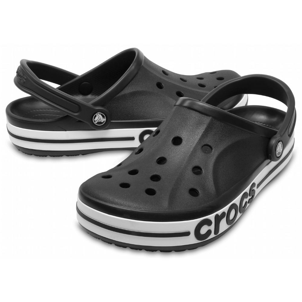 Šľapky CROCS Bayaband Clog Black/White - Šľapky a sandále - 5
