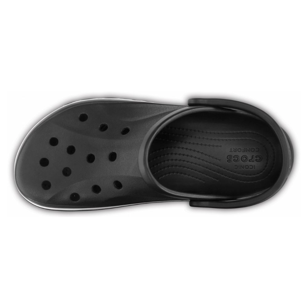 Šľapky CROCS Bayaband Clog Black/White - Šľapky a sandále - 3