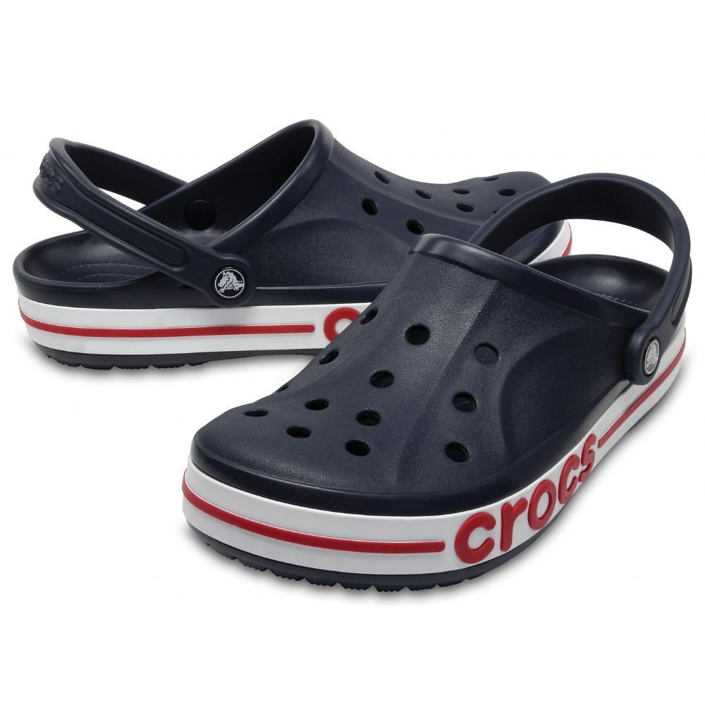Šľapky CROCS Bayaband Clog Navy/Pepper - Šľapky a sandále - 6