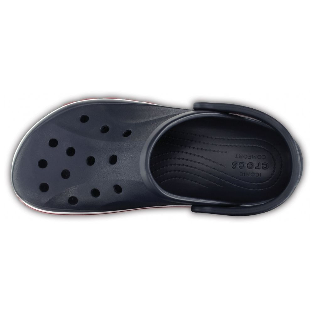 Šľapky CROCS Bayaband Clog Navy/Pepper - Šľapky a sandále - 3