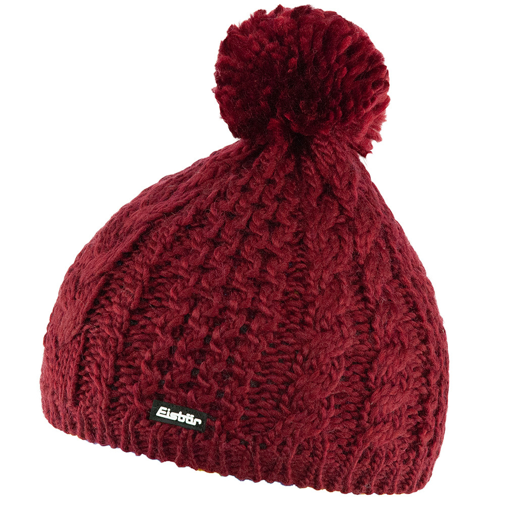 Zimná čiapka EISBÄR Afra Pompon Red - Čiapky - 2