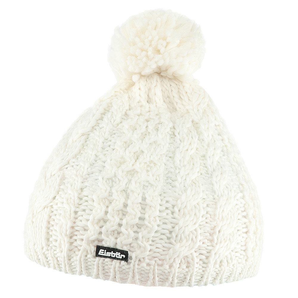 Zimná čiapka EISBÄR Afra Pompon White - Čiapky - 2