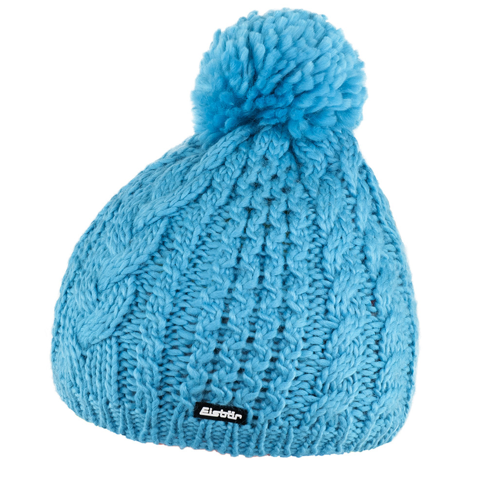 Zimná čiapka EISBÄR Afra Pompon Turquoise - Čiapky - 1