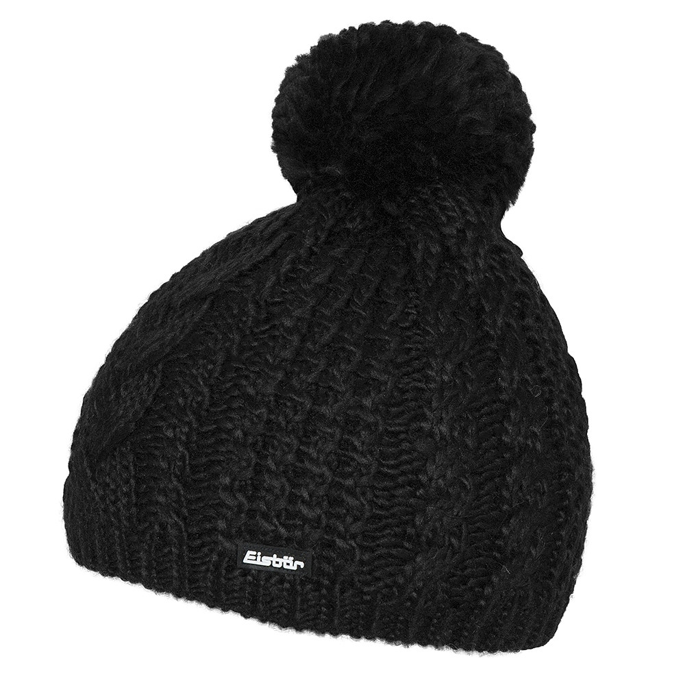 Zimná čiapka EISBÄR Afra Pompon Black - Čiapky - 2