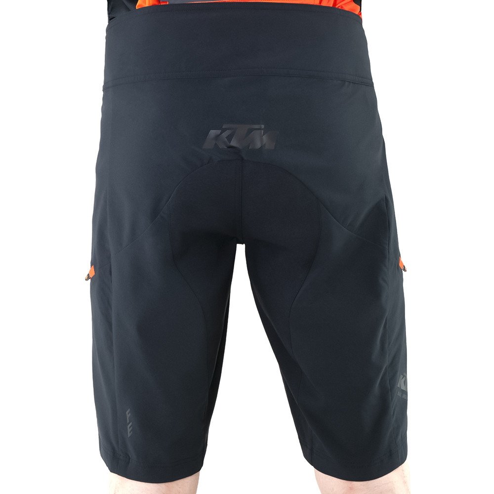Cyklistické šortky KTM Factory Enduro BE Black - Cyklo spodok - 3