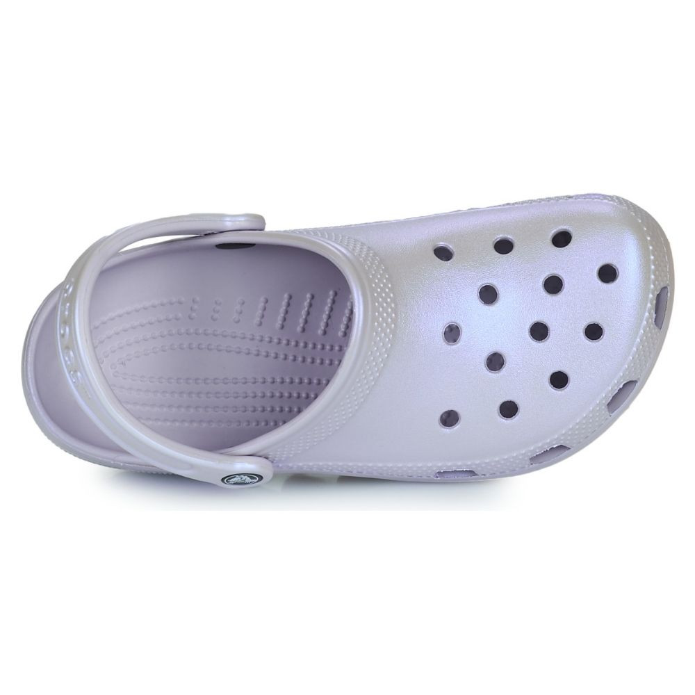 Perleťové sandále CROCS Classic 4 Her Clog Mauve Mist - Šľapky a sandále - 5
