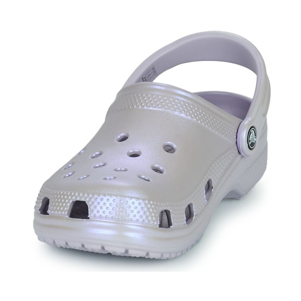 Perleťové sandále CROCS Classic 4 Her Clog Mauve Mist - Šľapky a sandále - 3