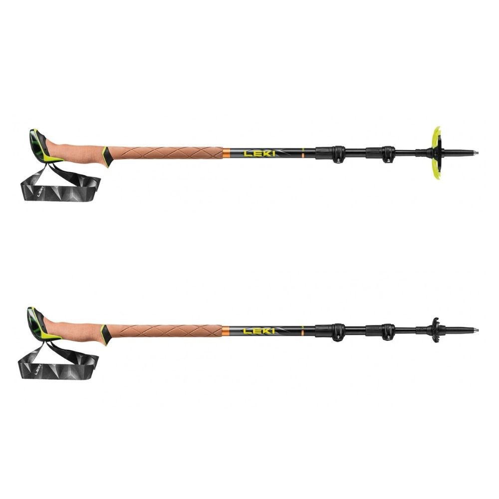 Nastaviteľné trekingové palice LEKI Sherpa 110-145 cm - Trekingové palice - 2