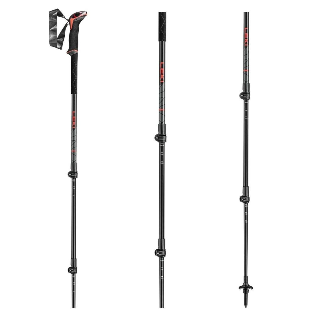 Nastaviteľné trekingové palice LEKI Makalu 110-145cm - Trekingové palice - 3