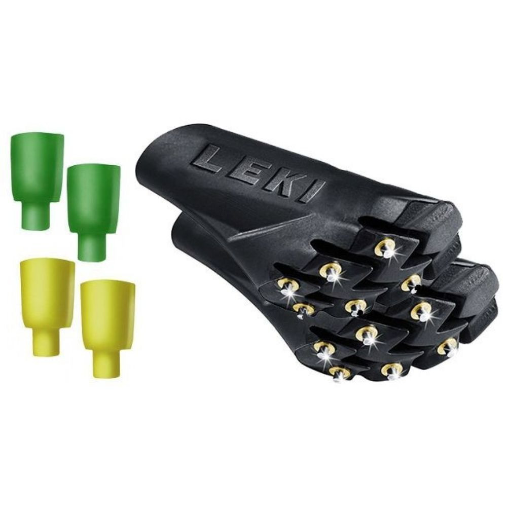Gumené koncovky na palice LEKI Silent Spike Pad Walking Multi System - Trekingové palice - 1