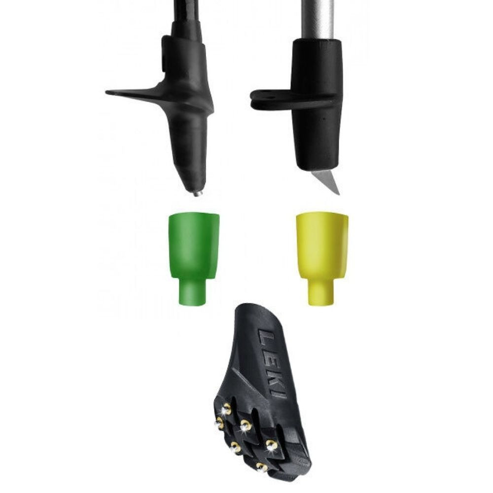 Gumené koncovky na palice LEKI Silent Spike Pad Walking Multi System - Trekingové palice - 2
