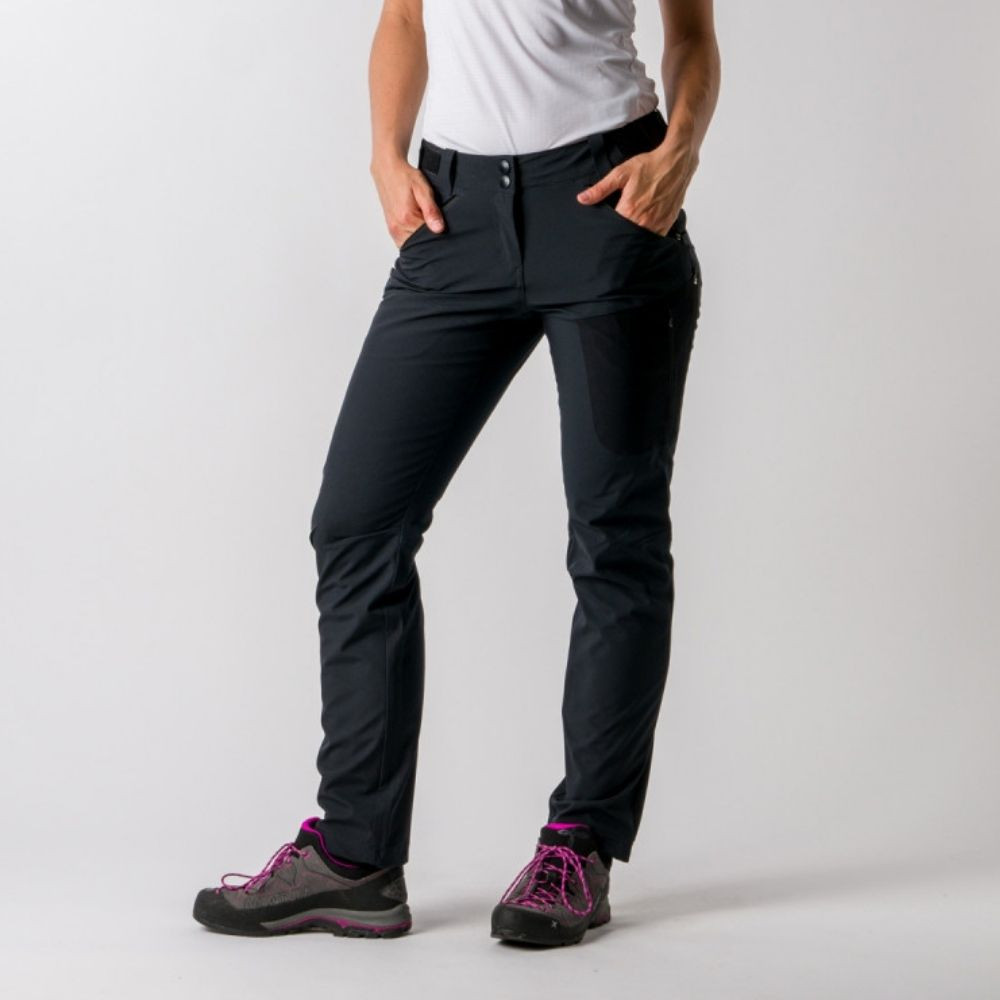 Softshellové nohavice NORTHFINDER Paige Black - Turistické nohavice - 1