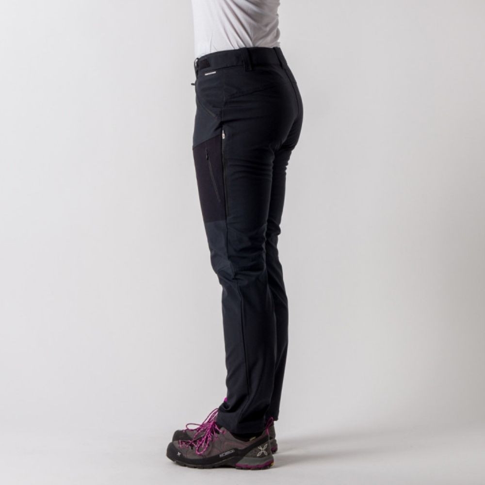 Softshellové nohavice NORTHFINDER Paige Black - Turistické nohavice - 4