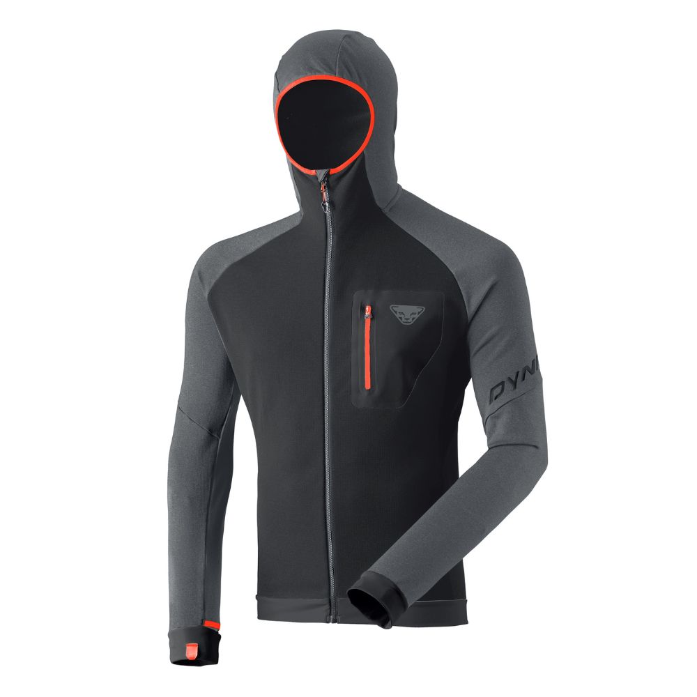 Mikina DYNAFIT Radical Polartec® Hooded Jacket M Black - Technické mikiny - 2