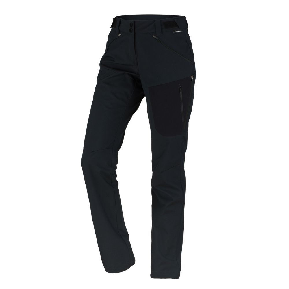 Softshellové nohavice NORTHFINDER Paige Black - Turistické nohavice - 8