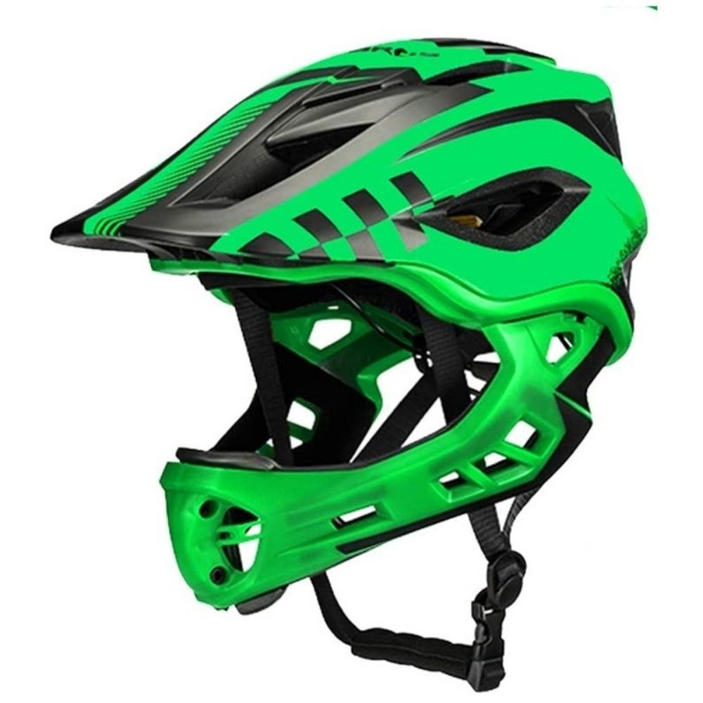 Detská cyklistická prilba ROCKBROS FreeRide Green - Prilby pre deti - 3