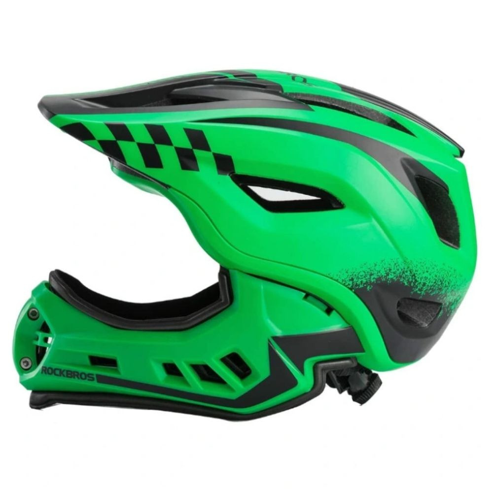 Detská cyklistická prilba ROCKBROS FreeRide Green