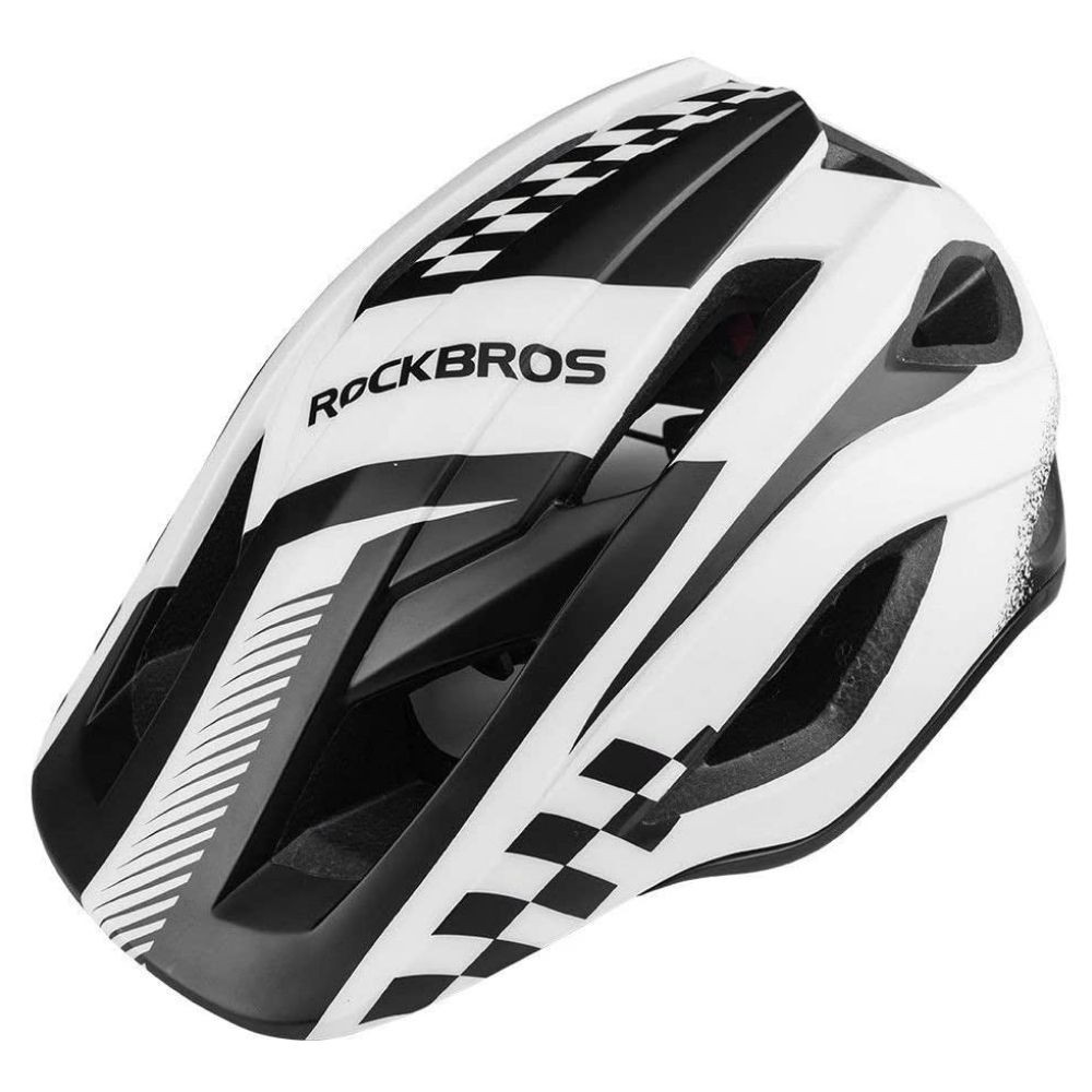 Detská cyklistická prilba ROCKBROS FreeRide White - Prilby pre deti - 5