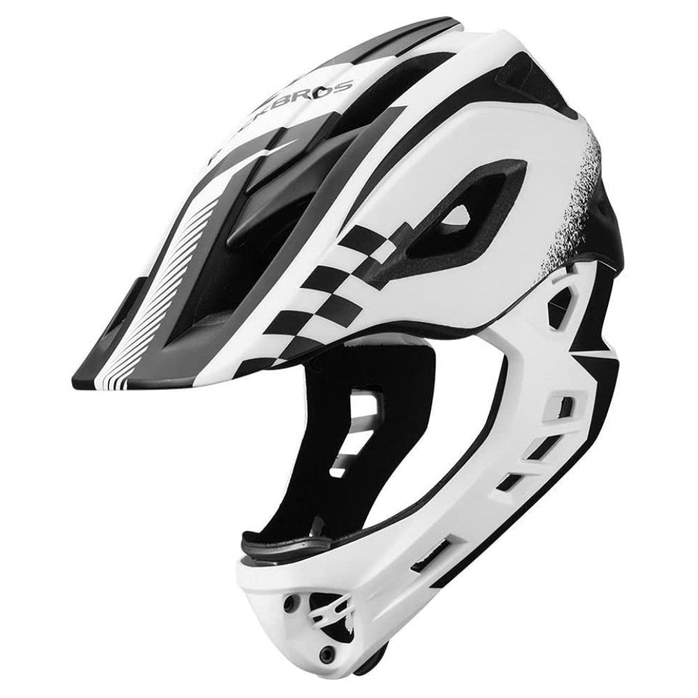 Detská cyklistická prilba ROCKBROS FreeRide White - Prilby pre deti - 4