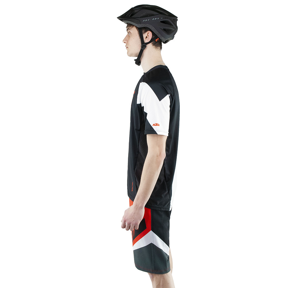 Cyklistický dres KTM Factory Enduro Short Sleeve - Cyklo vrch - 4