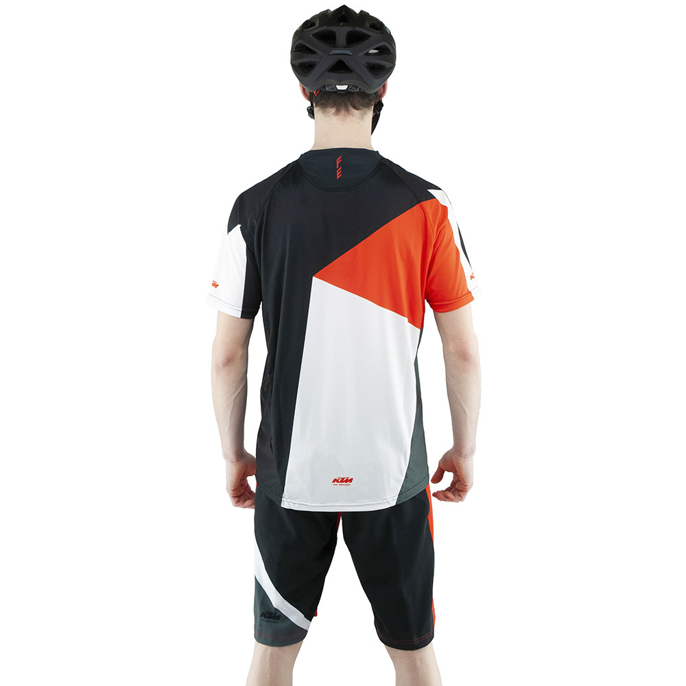 Cyklistický dres KTM Factory Enduro Short Sleeve - Cyklo vrch - 5