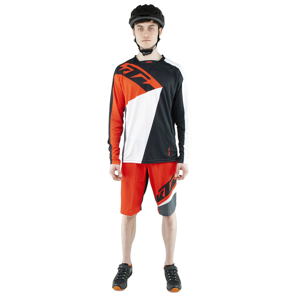 Cyklistický dres KTM Factory Enduro Long Sleeve - Cyklo vrch - 6