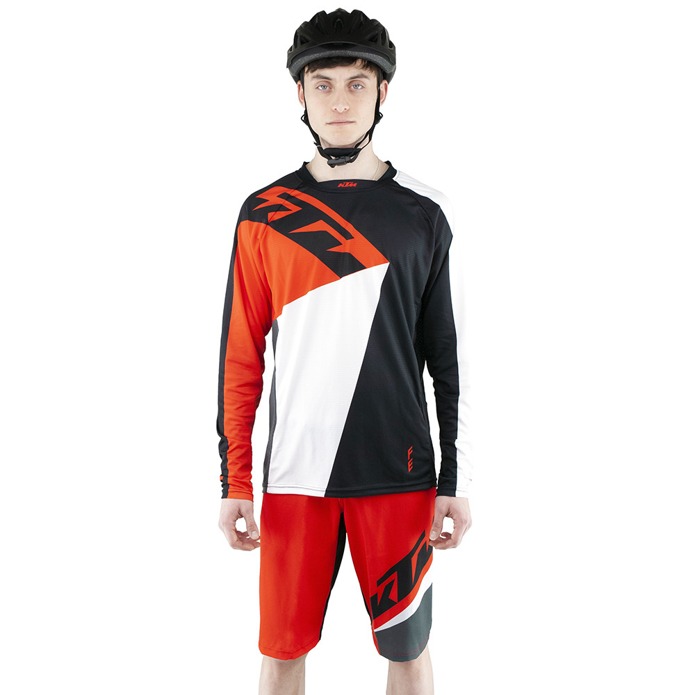 Cyklistický dres KTM Factory Enduro Long Sleeve - Cyklo vrch - 2