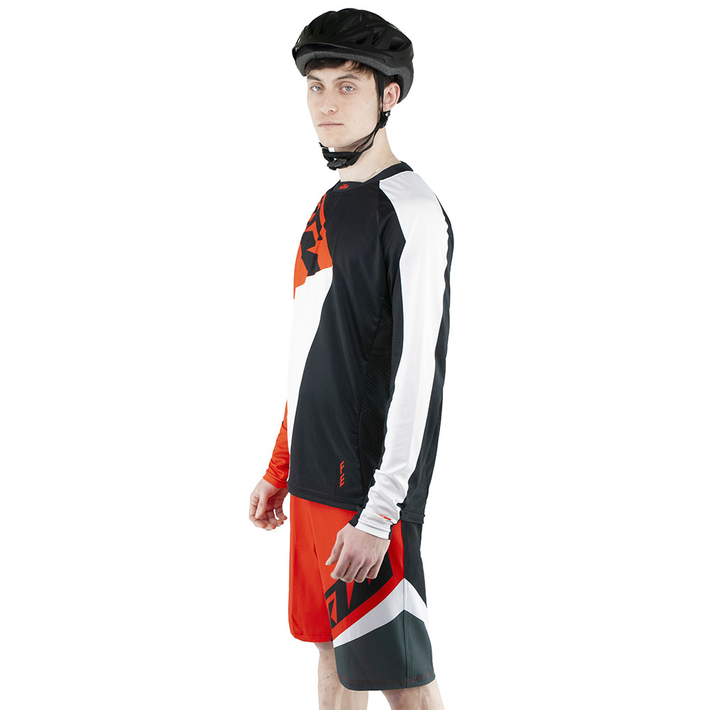 Cyklistický dres KTM Factory Enduro Long Sleeve - Cyklo vrch - 3