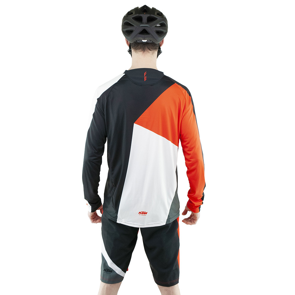 Cyklistický dres KTM Factory Enduro Long Sleeve - Cyklo vrch - 5