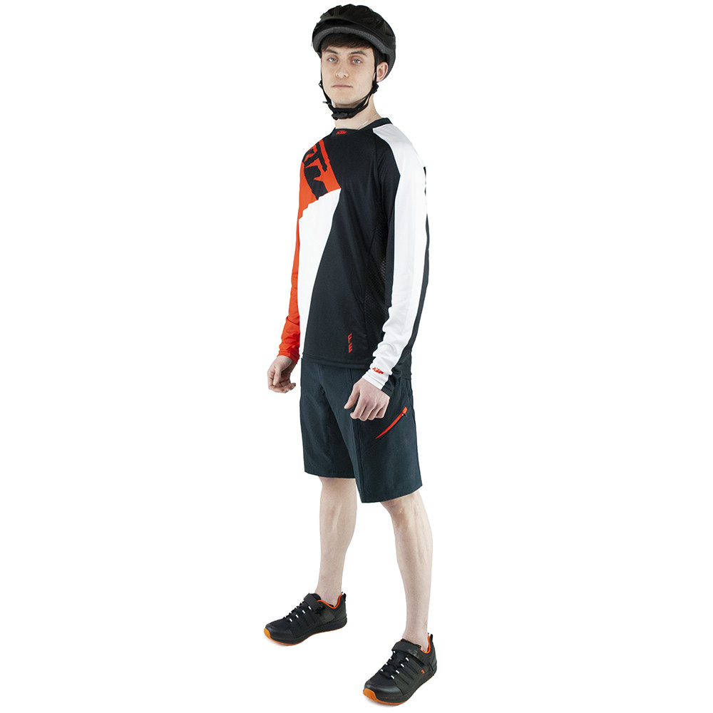 Cyklistický komplet KTM Factory Enduro Black - Cyklo vrch - 2