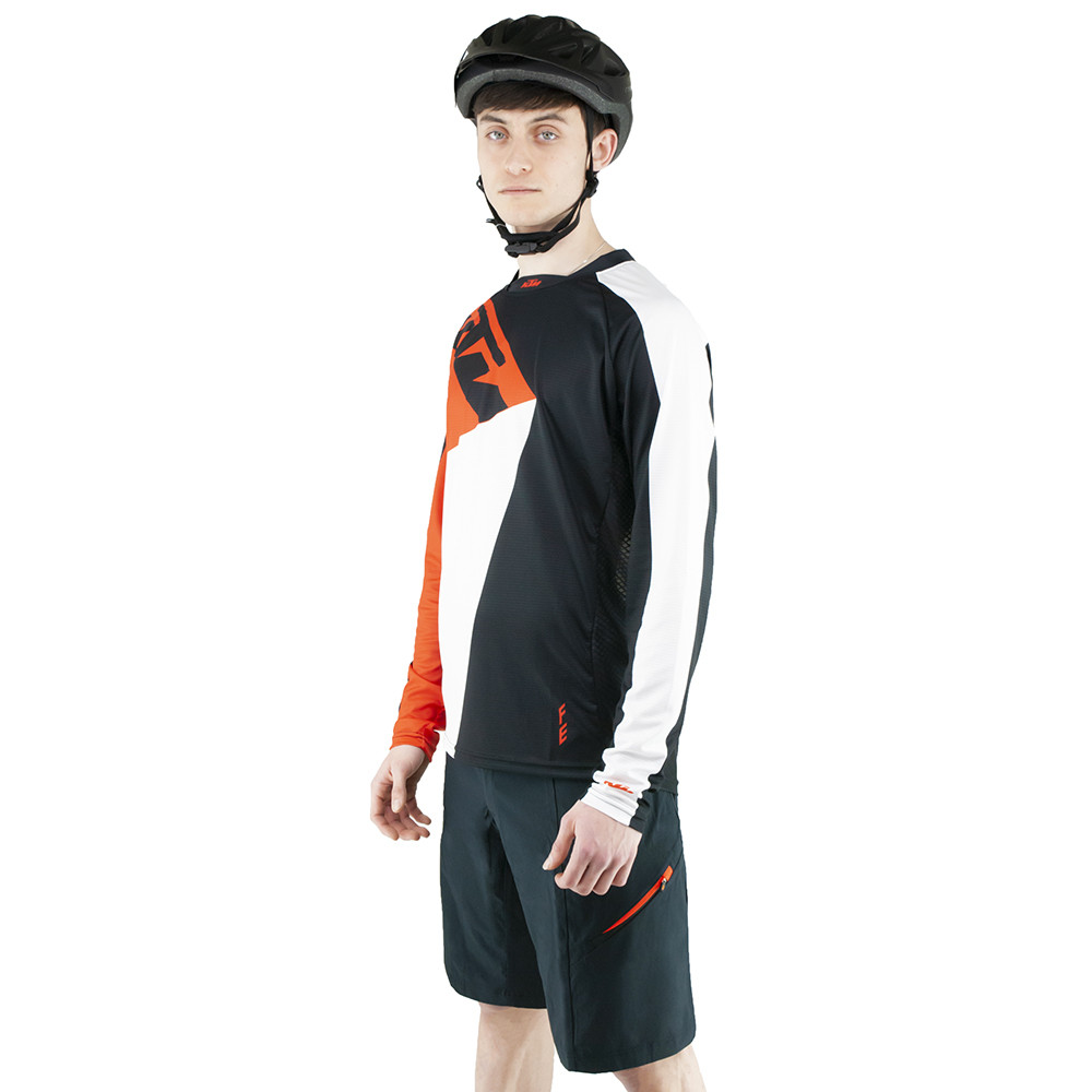 Cyklistický komplet KTM Factory Enduro Black - Cyklo vrch - 4