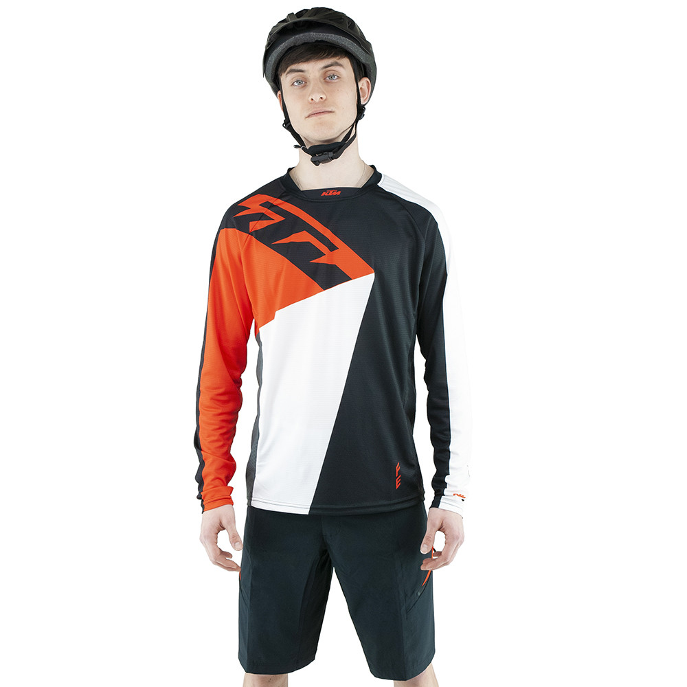 Cyklistický komplet KTM Factory Enduro Black - Cyklo vrch - 5