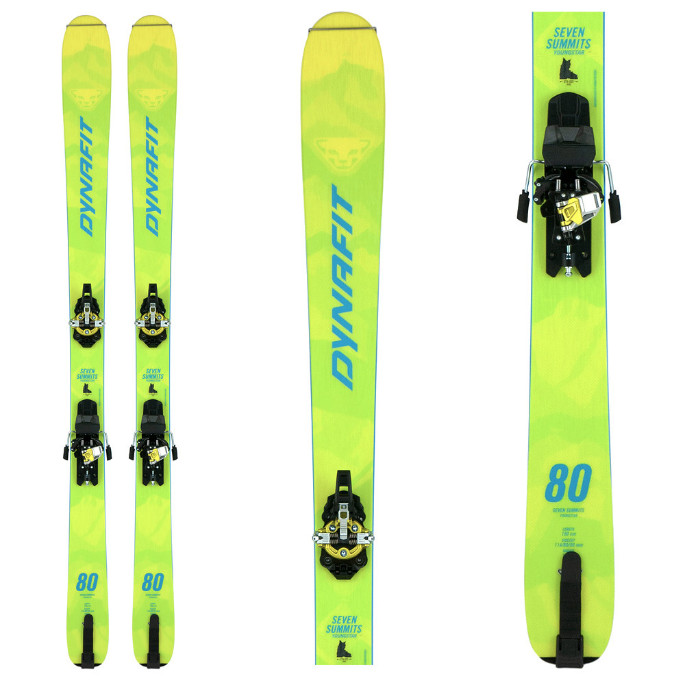 Skialpový set DYNAFIT Seven Summits Youngstar s viazaním a pásmi Speedskin - Skialp sety -Detské - 2