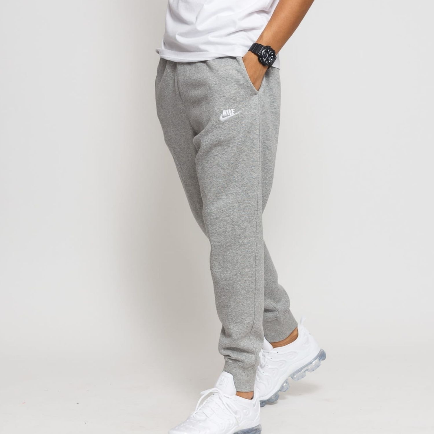 Tepláky NIKE M NSW Club JGGR FT Grey - Tepláky - 1