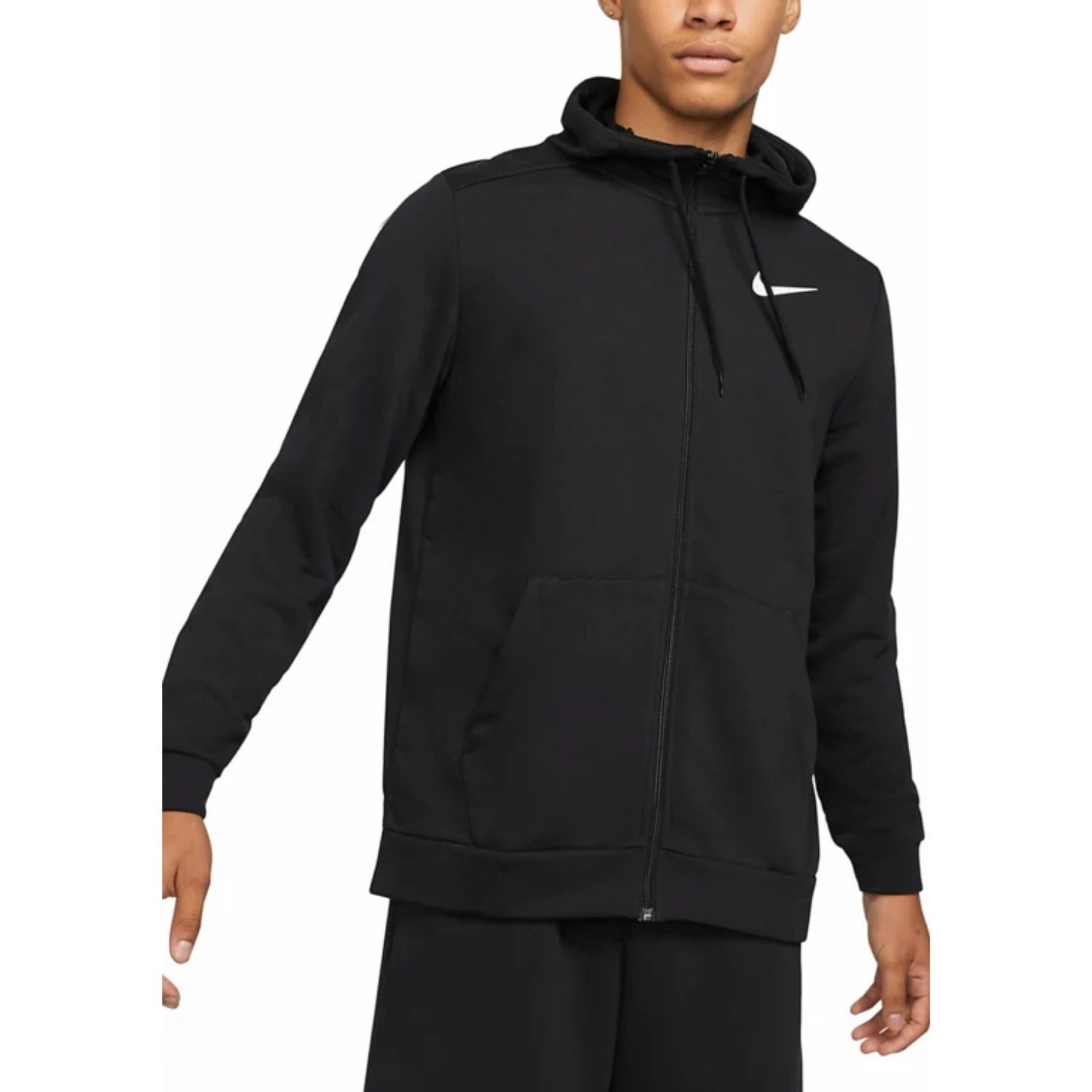 Mikina Nike Dri-FIT Full-Zip Training Black - Mikiny s kapucňou - 1