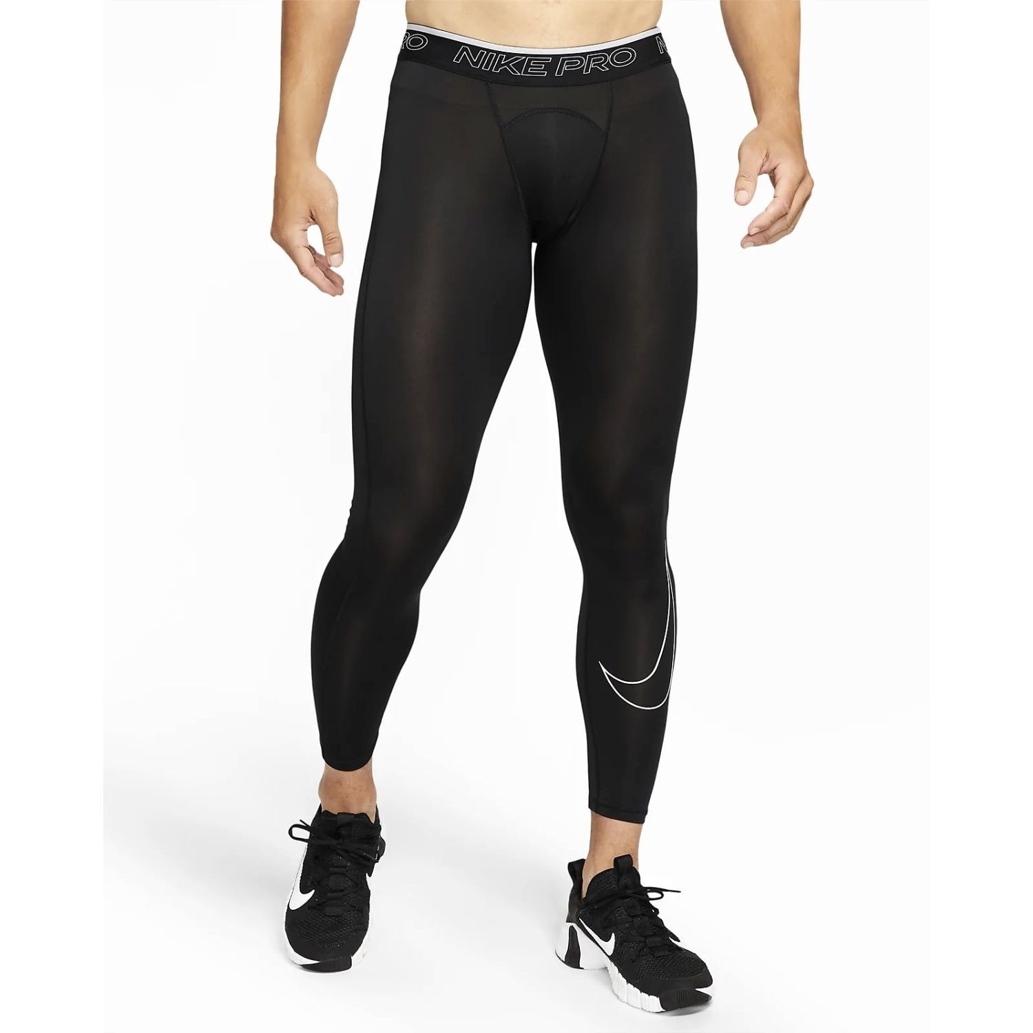 Legíny NIKE Pro Dri-FIT Men's Tights Black - Kompresné - legíny - 1