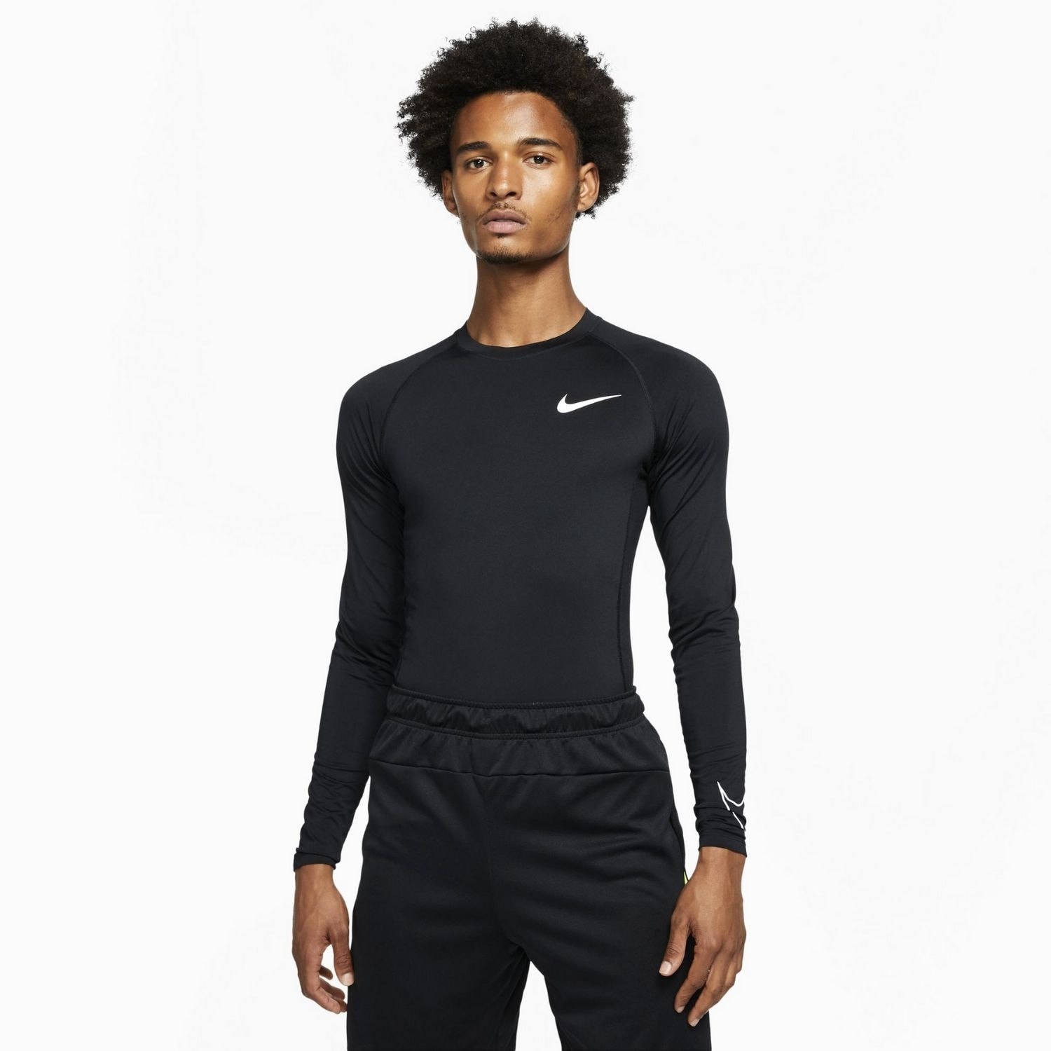 Kompresné tričko NIKE Pro Dri-FIT Men's Tight F Black - Futbal - 1