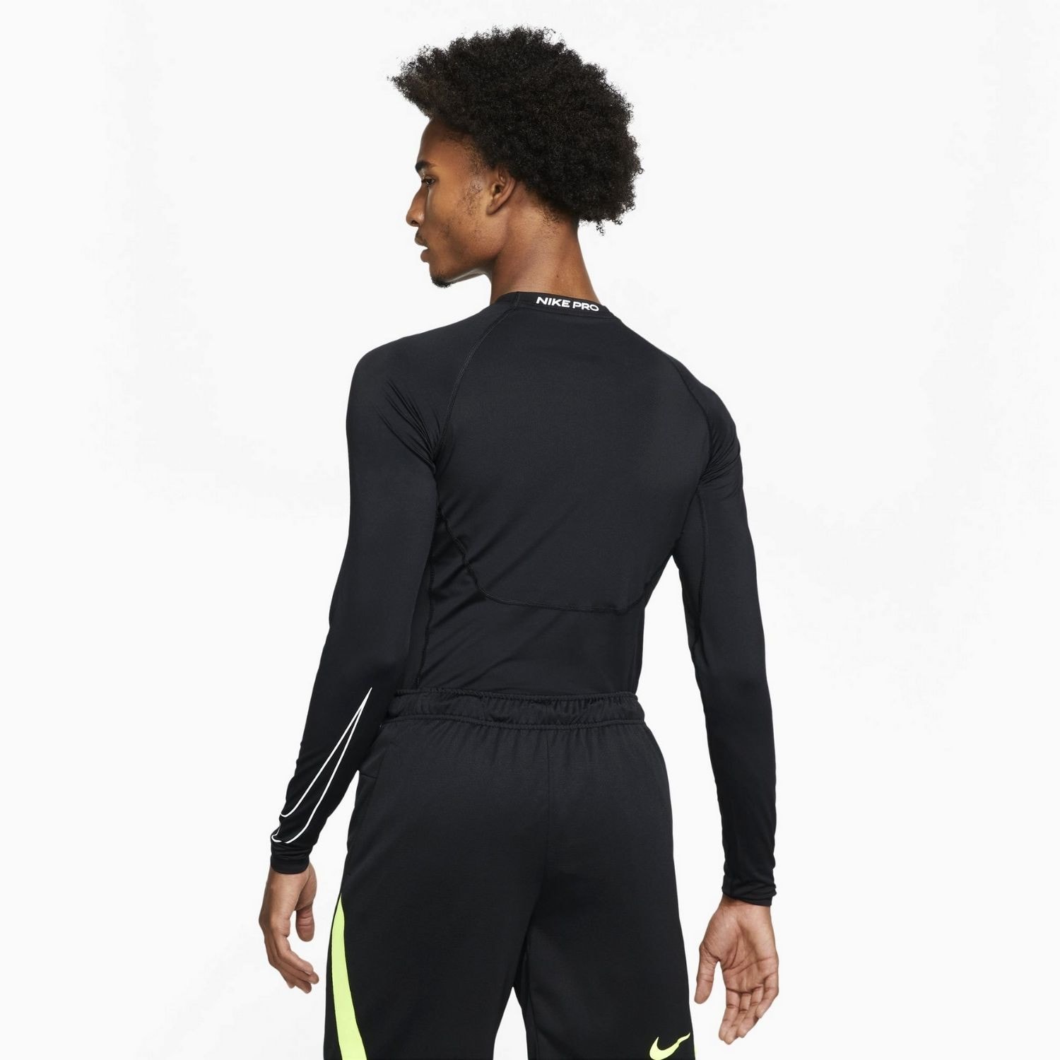 Kompresné tričko NIKE Pro Dri-FIT Men's Tight F Black - Futbal - 2