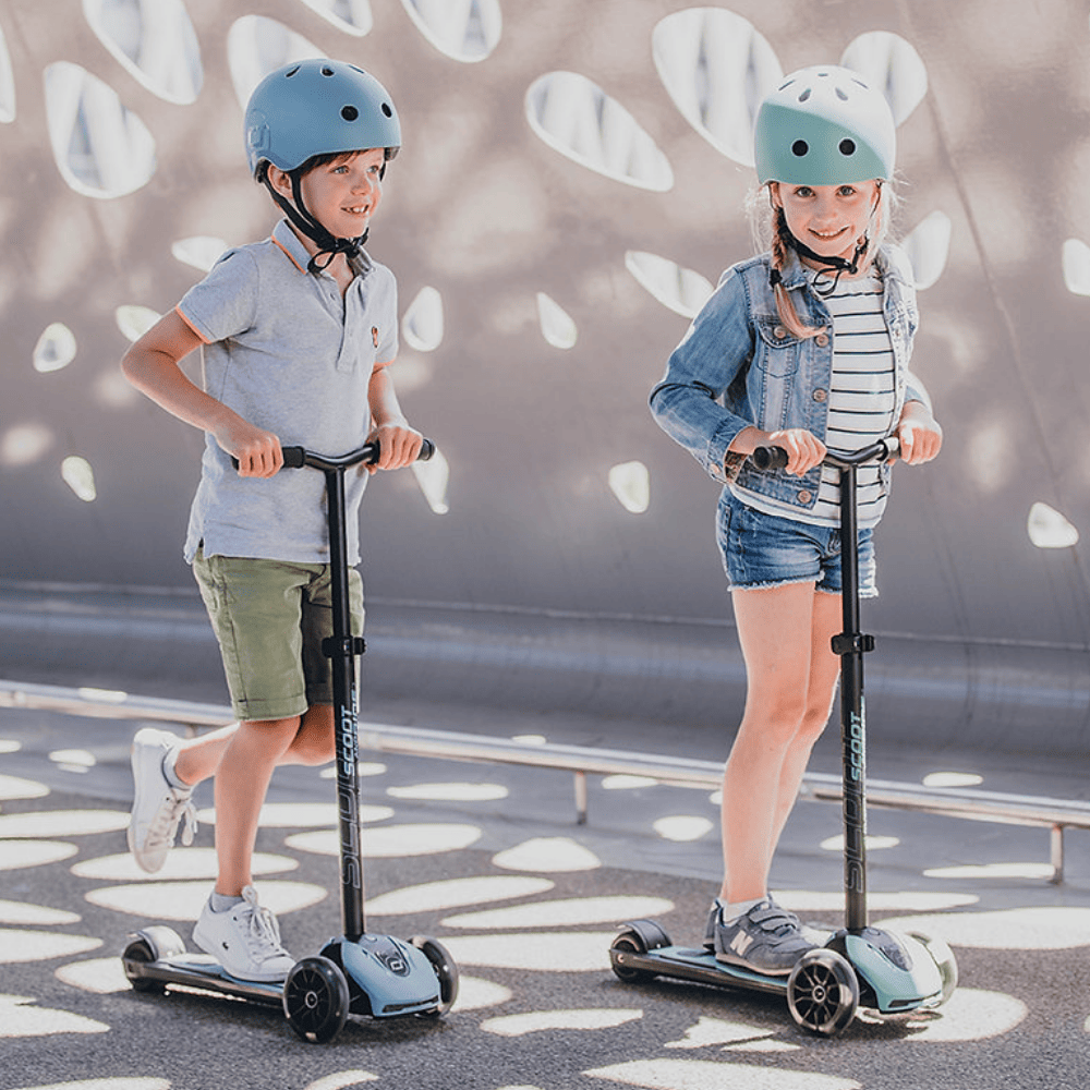 Kolobežka SCOOT & RIDE Highwaykick 5 LED Blue - Deti - 2