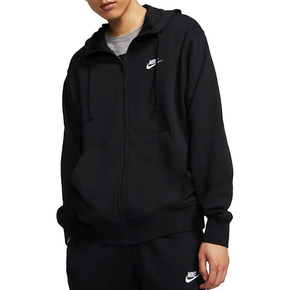 Mikina NIKE NSW Club Black - Mikiny s kapucňou - 2